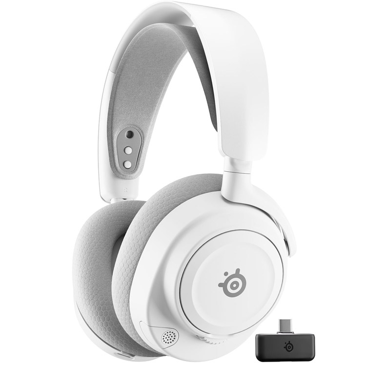 خرید هدست SteelSeries Arctis Nova 7 نسل دو - بی‌سیم - سفید