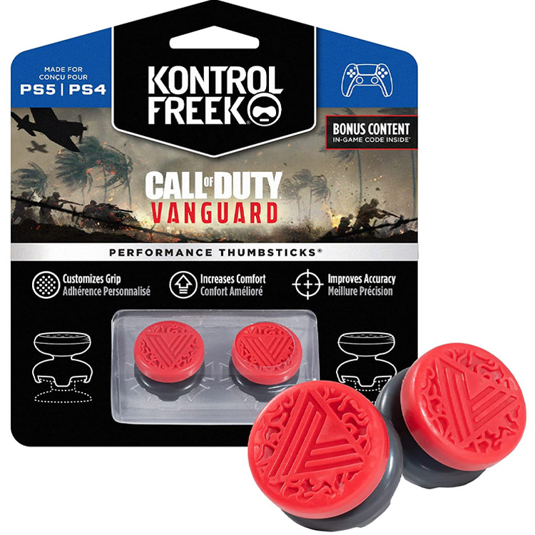 خرید روکش آنالوگ KontrolFreek مخصوص PS5 و PS4 - نسخه Call of Duty: Vanguard