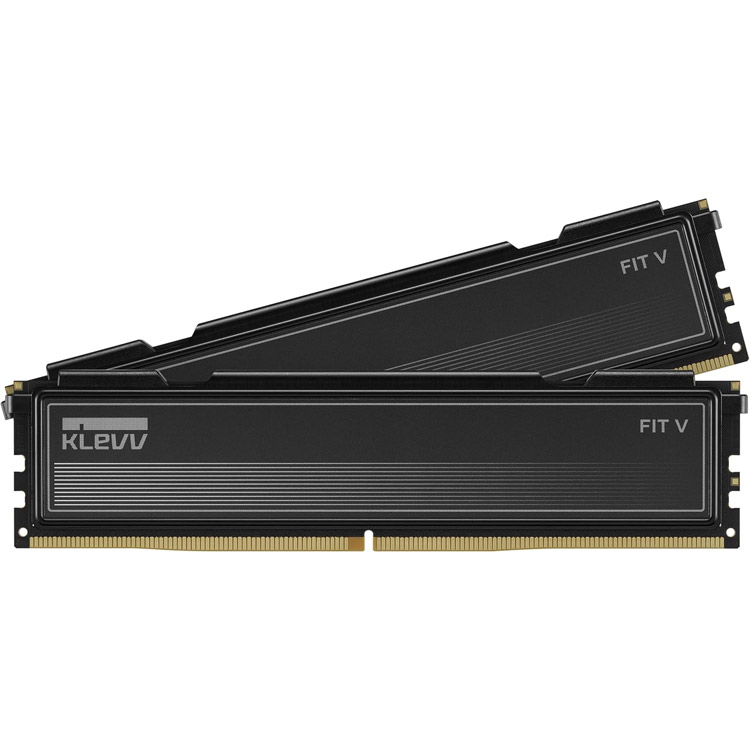 خرید رم KLEVV Fit V DDR5 - ظرفیت 32 گیگابایت - دو کانال - 6000 مگاهرتز - CL32 - سیاه
