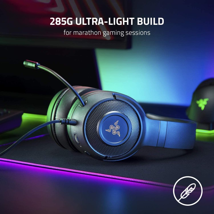 خرید هدست گیمینگ Razer Kraken v3 X - سیاه