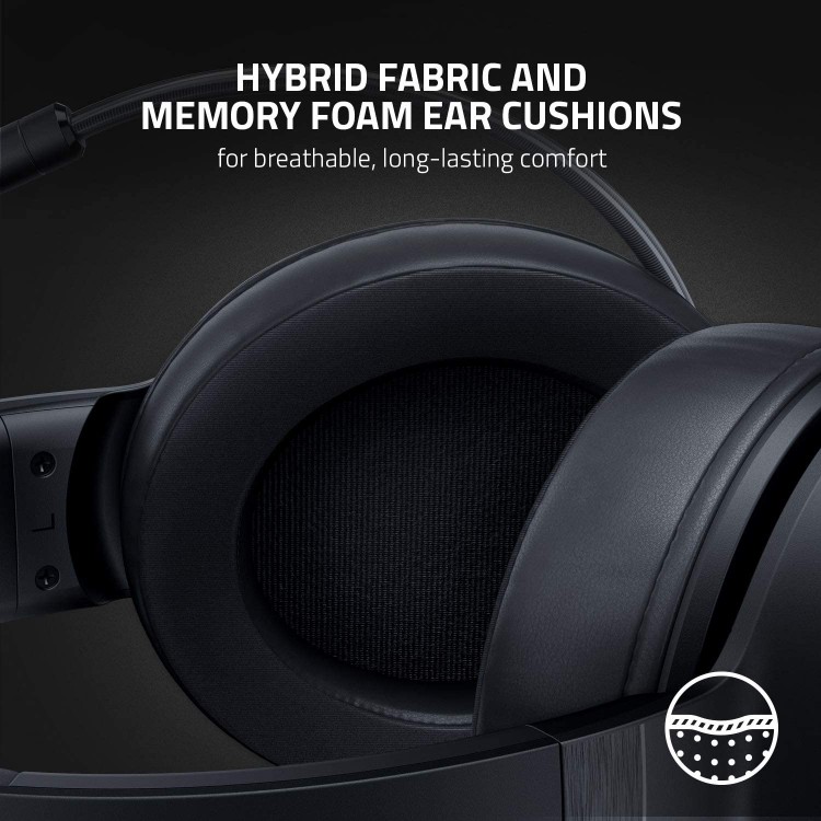 خرید هدست گیمینگ Razer Kraken v3 X - سیاه