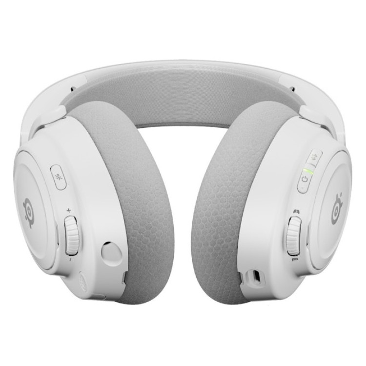 خرید هدست SteelSeries Arctis Nova 7 نسل دو - بی‌سیم - سفید