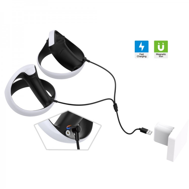 خرید کابل شارژ مغناطیسی Dobe برای P-S VR 2