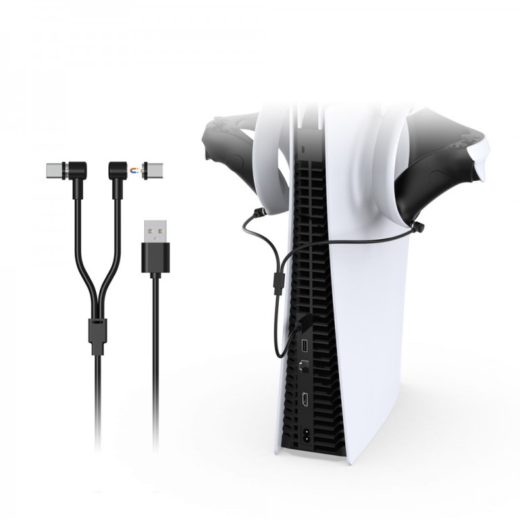 خرید کابل شارژ مغناطیسی Dobe برای P-S VR 2