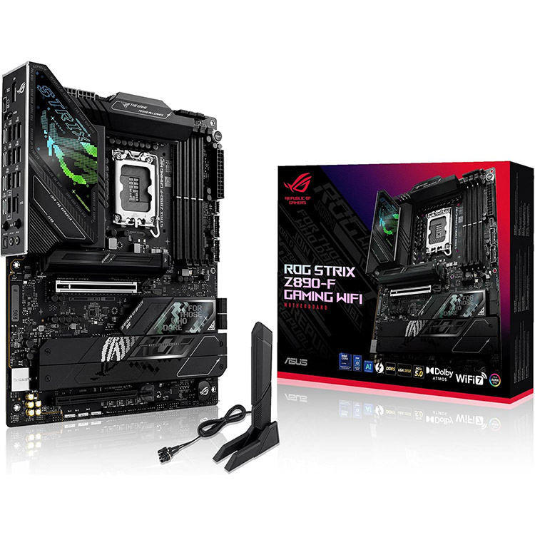 خرید مادربرد Asus ROG Strix Z890-F Gaming WIFI - فرم ATX - چیپست Intel