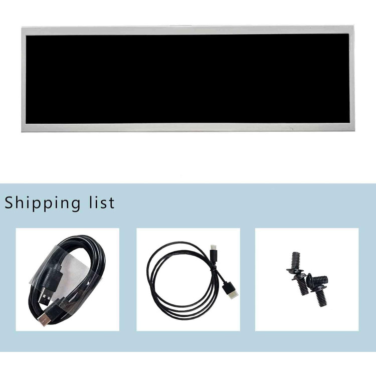 خرید نمایشگر LCD کیس کامپیوتر VSDISPLAY - کیفیت 2560x720 - سایز 14.5 اینچ