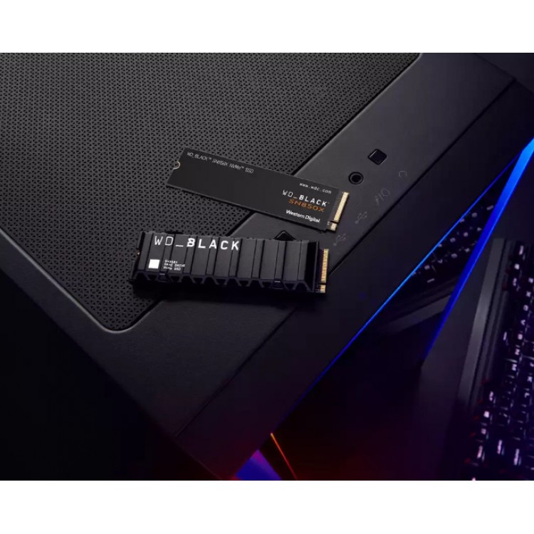 خرید اس اس دی WD_BLACK SN850X با هیت سینک - دو ترابایت
