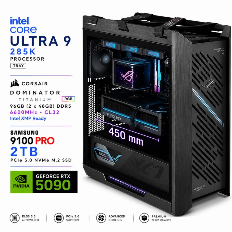 خرید کامپیوتر Zeus Helios II ROG Edition