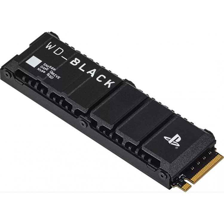 خرید حافظه اس اس دی WD_BLACK SN850P دارای هیت سینک - مخصوص PS5 - دو ترابایت