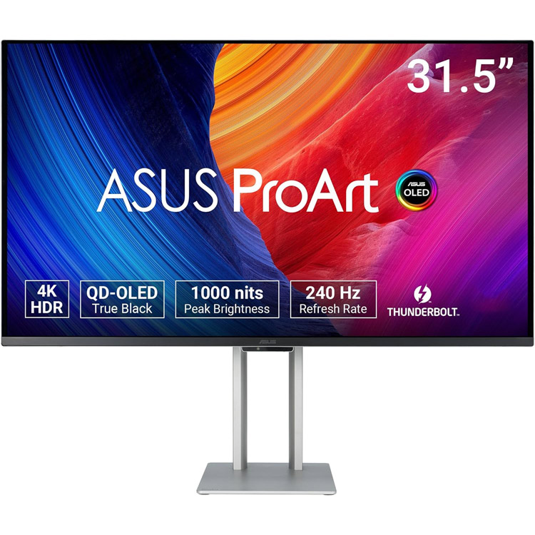 خرید مانیتور Asus ProArt OLED PA32UCDM - کیفیت 4K - سایز ۳۲ اینچ