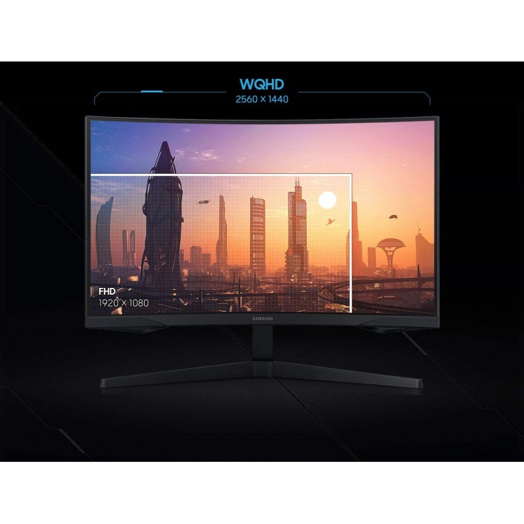 خرید مانیتور سامسونگ Odyssey G5 - کیفیت WQHD - سایز ۳۲ اینچ